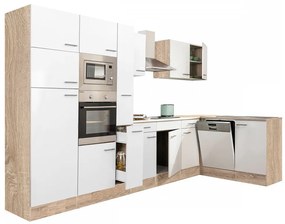 Yorki 370 sarok konyhabútor felülfagyasztós hűtős kivitelben