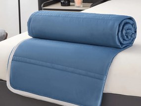 Hűsítő nyári paplan CELIA, sötétkék Méret: 200 x 220 cm