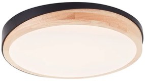 Brilliant - LED Dimmelhető mennyezeti lámpa BAARLO LED/24W/230V átm. 35 cm fekete