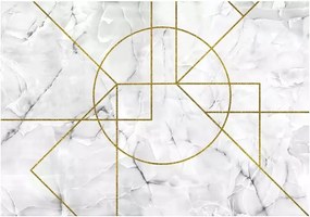 3D fotótapéta márvány arany vonalak csíkok 312 x 219