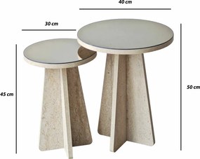 Luna - Travertine