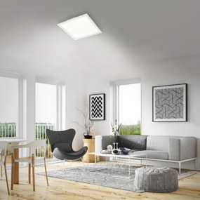 Briloner 7179-016 - PIATTO LED 24W mennyezeti dimmer, távirányítóval