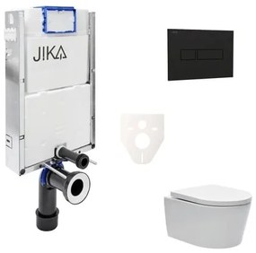 Fali WC szett Jika befalazáshoz + SAT Brevis WC SIKOJW3