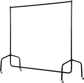 HOMCOM Ruhatartó Állvány - Ruhás Állvány Görgős Ruhatartó Szekrény (150 x 60 x 170 cm) | Aosom