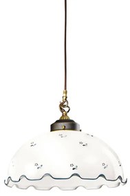 Kolarz 731.32.18 - Csillár zsinóron NONNA 1xE27/75W/230V kék