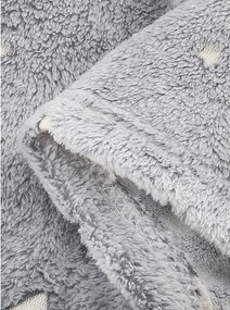 Világító takaró ujjakkal - szürke