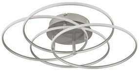 Globo 67355-55N -LED Mennyezeti lámpa KOMBOS LED/55W/230V átm. 51,5 cm matt króm