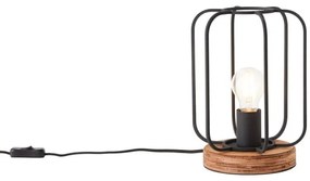 Brilliant - Asztali lámpa TOSH 1xE27/40W/230V nyárfa