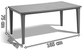 Corfu Love max duo kerti bútor garnitúra futura asztallal