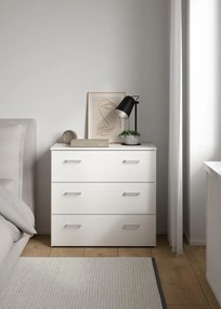 Komód, fehér, GARBO 3