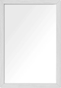 Fa képkeret Rustic fehér tölgy 40x60cm Plexi