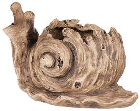 Csiga virágtartó, 39 x 23 x 22 cm, Mgo