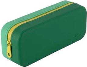 Tolltartó, display, cipzáras, szilikon, kétszínű, APLI Vibrant, vegyes színek (LCA20658)