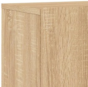 2 db sonoma tölgy színű fali TV-szekrény 60 x 30 x 41 cm