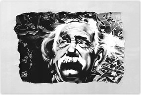 Poszterek 60x40 Albert Einstein Graffiti