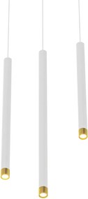 Függesztett Lámpa Fehér Q I Bianco / Gold 40 ORLICKI-OR85150