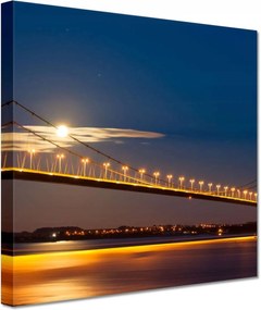 Festmények 20x20 Híd az éjszakában