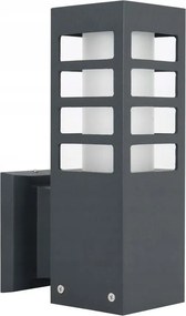 Kültéri kerti fali lámpa sötétszürke ipari IP54 Su-ma