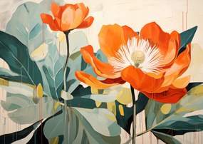 Poszter 84x59,5cm Élő tájkép