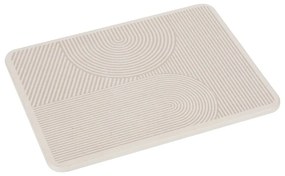 Bézs kovaföld edénycsepegtető alátét 40x30 cm Damon – Wenko