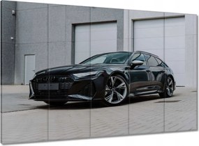 Vászonkép 100x70 Fekete autó Audi