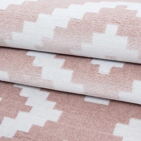Világos rózsaszín futószőnyeg 80x300 cm Plus – Ayyildiz Carpets