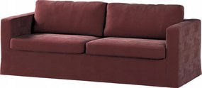Karlstad 3 személyes kinyitható kanapé huzat Ikea piros