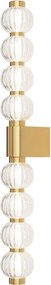 Maytoni glamour modern fali lámpa amulet átlátszó arany mymod555wl-l13g3k