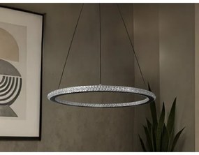 LED fényerőszabályozható csillár kábelen LED/90W/230V 3000-6500K átm. 60 cm + távirányító