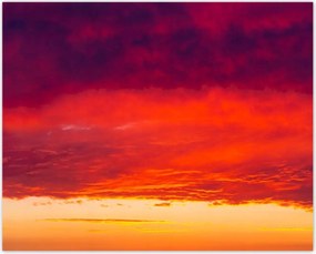 Poszterek 50x40 Naplemente Felhők