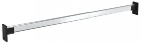 4 db ezüst teleszkópos gardróbsín 58-100 cm