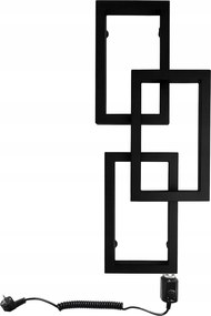 Lotus elektromos fürdőszobai radiátor 300 W fekete