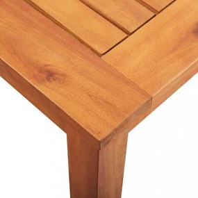 tömör akácfa kerti asztal 150 x 90 x 74 cm