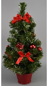 Newkirk karácsonyfa, piros, 50 cm