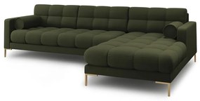 Zöld sarokkanapé (jobb oldali) Bali – Cosmopolitan Design