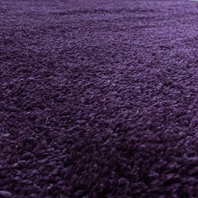 Sötétlila szőnyeg 160x230 cm Fluffy – Ayyildiz Carpets