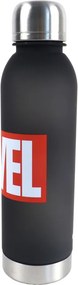 Marvel Black műanyag kulacs csavaros kupakkal 750 ml