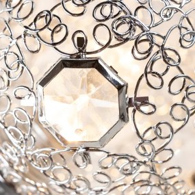 Eglo 32103 - LED felületre szerelt csillár VELAGO 5xG9/33W/230V fényes króm