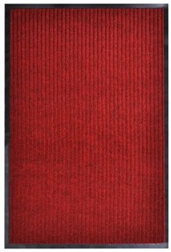 piros PVC lábtörlő 117x220 cm