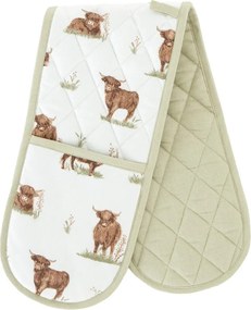 Pamut dupla edényfogó Angus Highland Cow – Catherine Lansfield