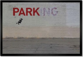 Poszterek keretben 60x40 Banksy PARKing