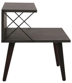 Éjjeliszekrény CROSS 55x50 cm barna