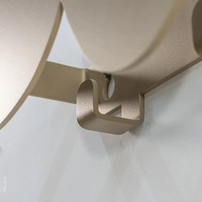 Bézs fém fali fogas Tumulo – Spinder Design