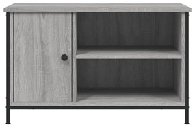vidaXL szürke sonoma színű szerelt fa TV-szekrény 80x40x50 cm