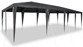 Parti Pavilon Antracit 8x4 m PE