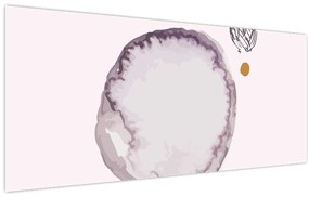 Kép - Lila minimalizmus N⁰4 (120x50 cm)