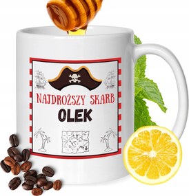 Bögre Olek Férj Barátjának Ajándék Nyomtatott Fehér 330ml