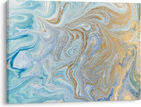 Kép - Kék márvány (70x50 cm)
