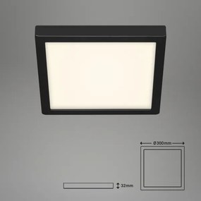 Briloner 3467-415 - LED Mennyezeti lámpa FIRE LED/21W/230V 30x30 cm