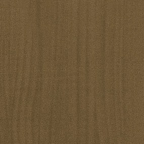 négyszintes barna tömör fenyőfa könyvszekrény 40 x 30 x 140 cm
